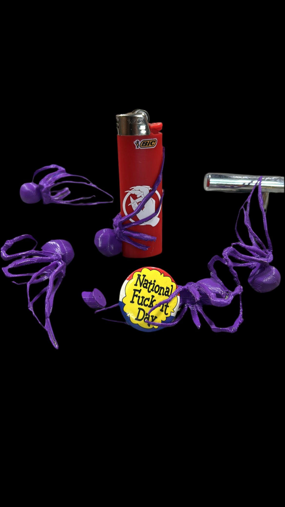 spider lighter holder